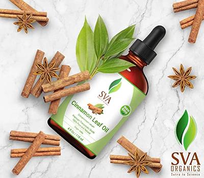 100% Pure Cinnamon Essential Oil - Premium Cinnamon Oil for Aromatherapy,  Massage, Topical & Household Uses - 1 fl oz (Cinnamon)