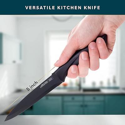 Sharper Image Nonstick Knife Set Paring & Utility Knife speckled