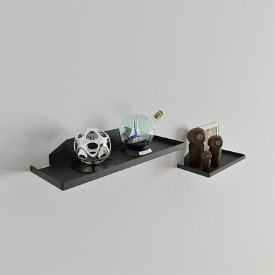 Black DOCIA Shower Shelf