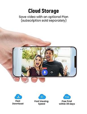 AIWIT Wireless Video Doorbell Cam, Indoor/Outdoor Surveillance Camera  Included Ring Chime, 2-Way Audio, AI Human Detection, Night Vision, Instant  Alerts, Live View, Cloud Storage, 2.4G Wi-Fi - Yahoo Shopping