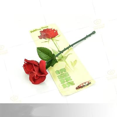 Katartizo Magic Folding Rose,Tricks for Kids, Adult Magic