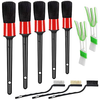 Car cleaning tool kit, car detail brush cleaning, engine wheel cleaning  tool kit