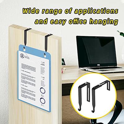 4 Pcs Universal Partition Hanger Set Office Cubicle Whiteboard