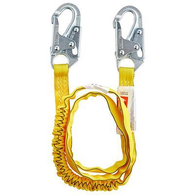 Manyard Shock-Absorbing Lanyard, Rebar Hook, 219WRS/6FTYL