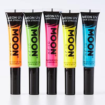 UV Glow Blacklight Face and Body Paint - Neon Fluorescent (0.34oz (Pack of  6))