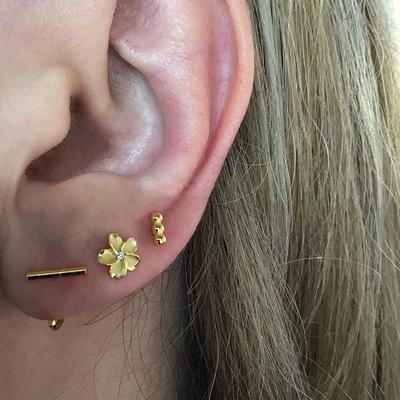 18K Gold Silicone Earring Backs Stoppers - Ear Stud Back Replacements Soft  Plugs Diy Findings - Yahoo Shopping