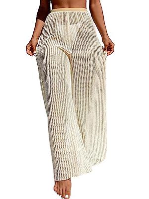 Verdusa Women's Sheer Bikini Swimsuit Wrap Cover Up Skirt Sarong