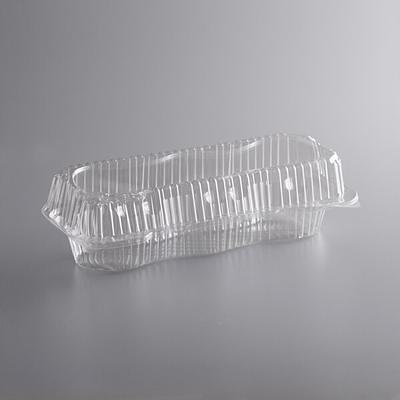 Choice 2-Compartment Clear OPS Plastic Cupcake / Muffin Container