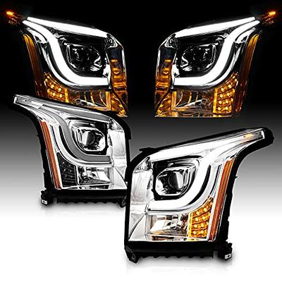 AmeriLite for 2015-2017 GMC Yukon/XL Halogen Type LED Tube Square