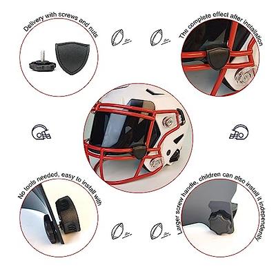 Clear Red Football Visor, Football Helmet Visor for Adults&Youth, Eye  Shield Visor with Football Visor Clips, Easy Install Football Visors for Helmet  Football Protection Gear - Yahoo Shopping