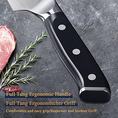  Astercook Chef Knife, 8 Inch Professional Kitchen Chef Knife,  German High Carbon Stainless Steel Ultra Sharp Knife, Chefs Knives with  Ergonomic Handle and Gift Box: Home & Kitchen