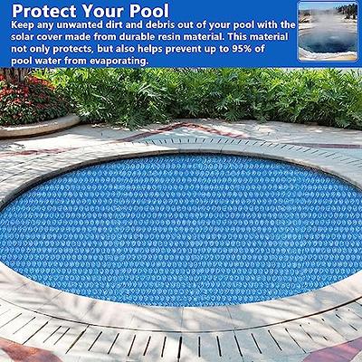 Zankie 4/5/6/8/10 Ft Round Solar Swimming Pool Cover- Hot Tub Covers for  Winter Summer,Foldable UV Protection Bubble Heat Insulation Film,Solar Pool  Cover for Indoor Outdoor - Yahoo Shopping