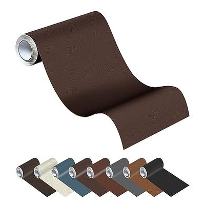 MastaPlasta Self-Adhesive Premium Leather Repair Patch, Large, Mid Brown - 8 x 4 inch