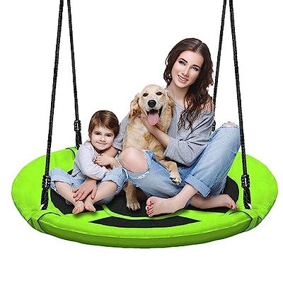 Smartsome Web Tree Swing Set - 40 Inch - Tire Swing - Hours Of Outdoor Fun  for Multiple Kids