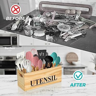 Pull Out Utensil Storage Organizer