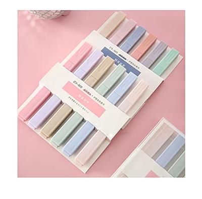 6pcs/set Simple Neutral Pen, Watercolor Pen, Metallic Highlight