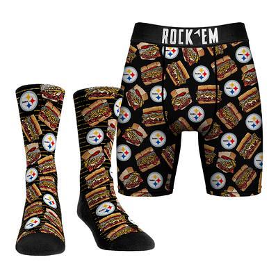 Men's Rock Em Socks Baltimore Ravens Local Food Underwear and Crew