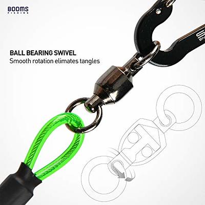 Booms Fishing T02 Fishing Pole Tether with 7.1 Belt, Kayak Paddle