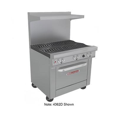 Cooking Performance Group R-CPG-36-NL 6 Burner Gas Countertop Range / Hot  Plate - 132,000 BTU