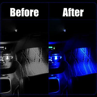 Car Led Lights 7 Colors Led Car Lights 6 Bright Led Beads - Temu