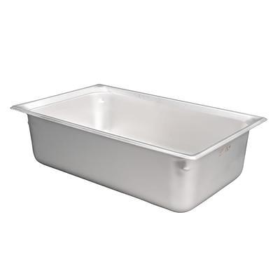 Winco SPJM-104 - Full Size Anti-Jamming Steam Pan, 4 Deep