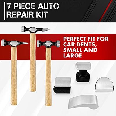 C&T Auto Body Repair Tool Kit,7 Piece,Car Body Repair Tool Kit, Carbon  Steel Dolly and Hammer Dent Body Fender Tool Set - Yahoo Shopping