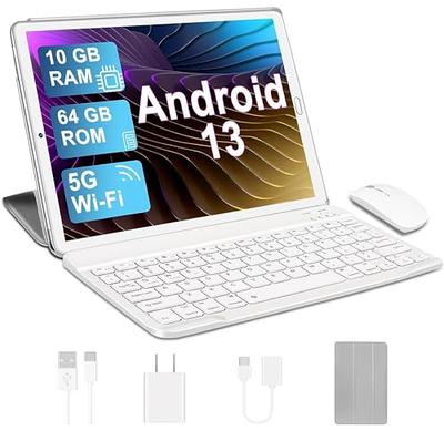 2023 Tablet 10.1 Inch 2 in 1 Android Tablet with keyboard Octa