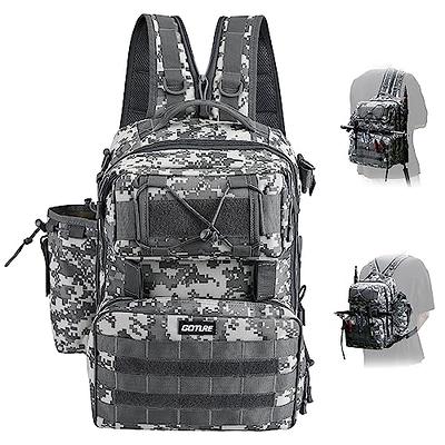 Piscifun Fishing Tackle Backpack with 4 Tackle Boxes, Waterproof