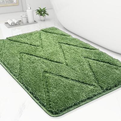 Dark Green Bathroom Rugs