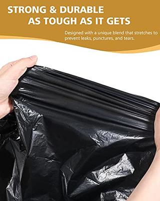 Black Waste Management Garbage Bags - 17 Micron, 200 Bags