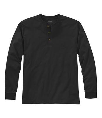 Coastal Cotton Long Sleeve Notch-Neck Tee