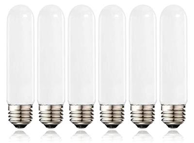 8 Watt - 800 Lumens - LED T10 Clear Tubular Bulb