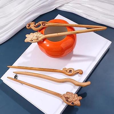 Chinese Japanese Hair Chopsticks Wooden Hair Pin Hair Sticks