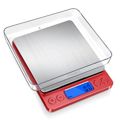 3KG Food Kitchen Scale, Digital Grams & Ounces for Weight Loss, Baking,  Cooking