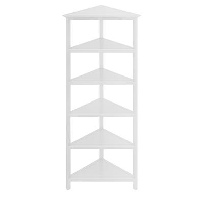 5 Tier Tall Corner Shelf, Bathroom Tower Shelves, 70 Inches Corner  Bookshelf and Bookcase - N/A - Yahoo Shopping