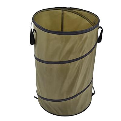 YOUTHINK Collapsible Trash Can, 30 Gallon Oxford Cloth Recycling Large Leaf  Garbage Bag Trashcan with Handles for Garden Home Camping 113L - Yahoo  Shopping