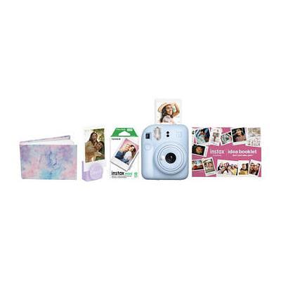 FUJIFILM INSTAX MINI 12 Instant Film Holiday Camera Bundle (Pastel Blue)  600023395 - Yahoo Shopping