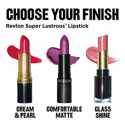 Revlon Super Lustrous Moisturizing Cream Lipstick with Vitamin E, 720 Fire  and Ice