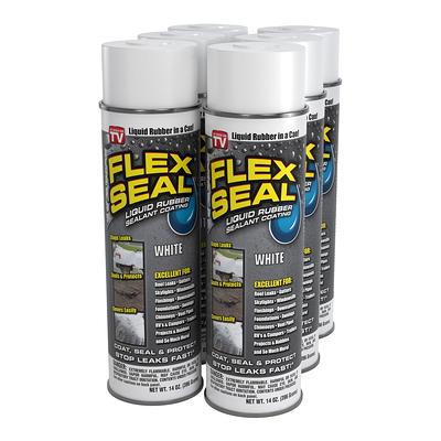 Flex Seal 14-fl oz Black Aerosol Spray Waterproof Rubberized Coating  (6-Pack) in the Rubberized Coatings department at