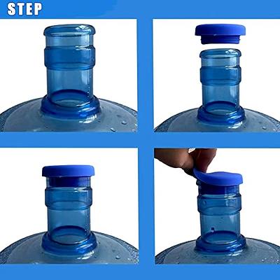  5 Gallon Water Jug cap,Silicone Reusable No Spill Top