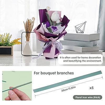 Beginner DIY crochet flower kit, romantic knitting tulip potted plants,  easy to learn suitable for beginners, suitable for holiday gifts,  decorative o