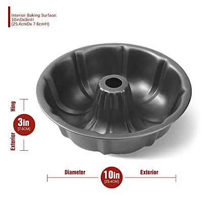 Heavy Duty Carbon Steel Fluted Tube Cake Pan