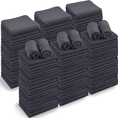 Black Hand Towels  16x27 Spa Hand Towels