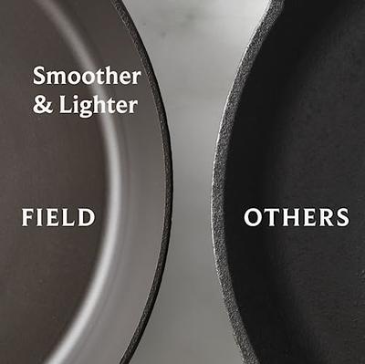 Field Company Starter Set: No.8 Cast Iron Skillet (10.25 in, 4.5 lbs) with Cast  Iron Cleaning Kit — Smoother, Lighter, Made in USA, Vintage Design,  Pre-Seasoned - Yahoo Shopping