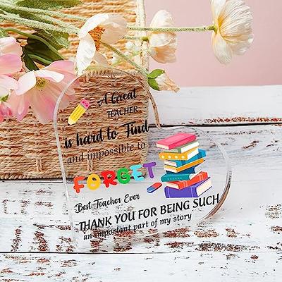 Acrylic Teacher Gifts For Women Teacher Thank You Gifts - Temu