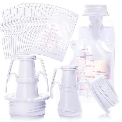 Breast Milk Storage Tower with Tray - Nurse & Nourish - Holds Up to 60 oz -  Easily Organize and Freeze Milk - Breastfeeding Essentials - Breastmilk