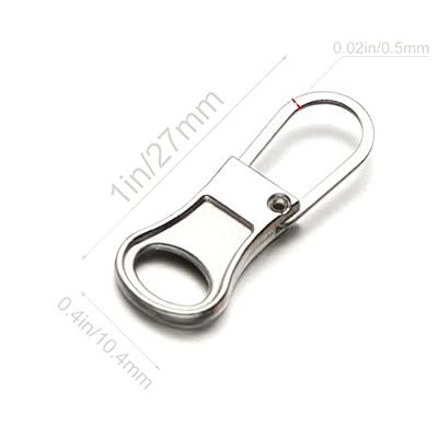 Mizeer Small Zipper Pulls for Clothing, Perfect for Small Hole