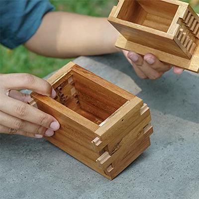 3D Wooden Box Puzzle - Mystery Box