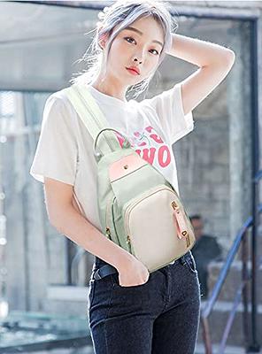  FADEON Mini Backpack Purse for Women, Designer Leather Cute  Roomly Small Backpacks, Ladies Shoulder Backpack Fashion Handbag :  Clothing, Shoes & Jewelry