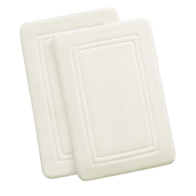 Truly Calm Antimicrobial 2 Pack Memory Foam Bath Rug - Yahoo Shopping